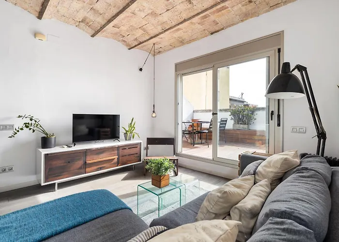 Barcelona Bliss 1Br Haven W Terrace In Gracia