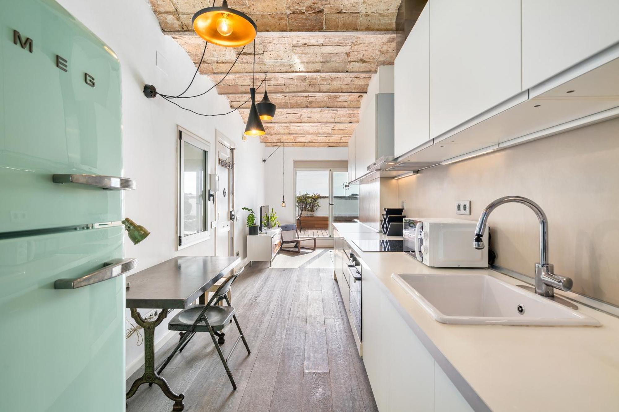 Bliss 1br Haven W Terrace In Gracia