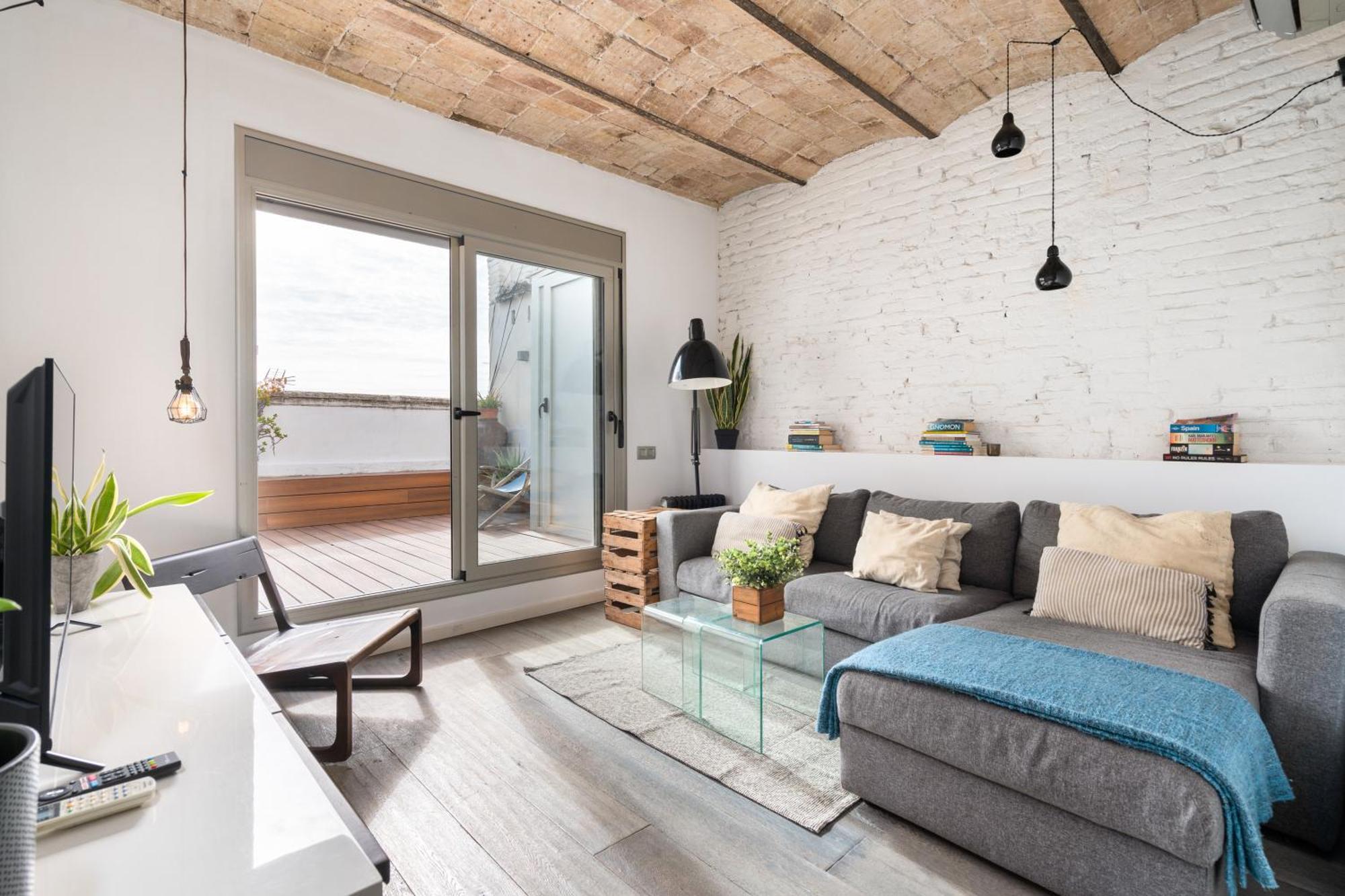 Bliss 1br Haven W Terrace In Gracia Appartamento Barcellona