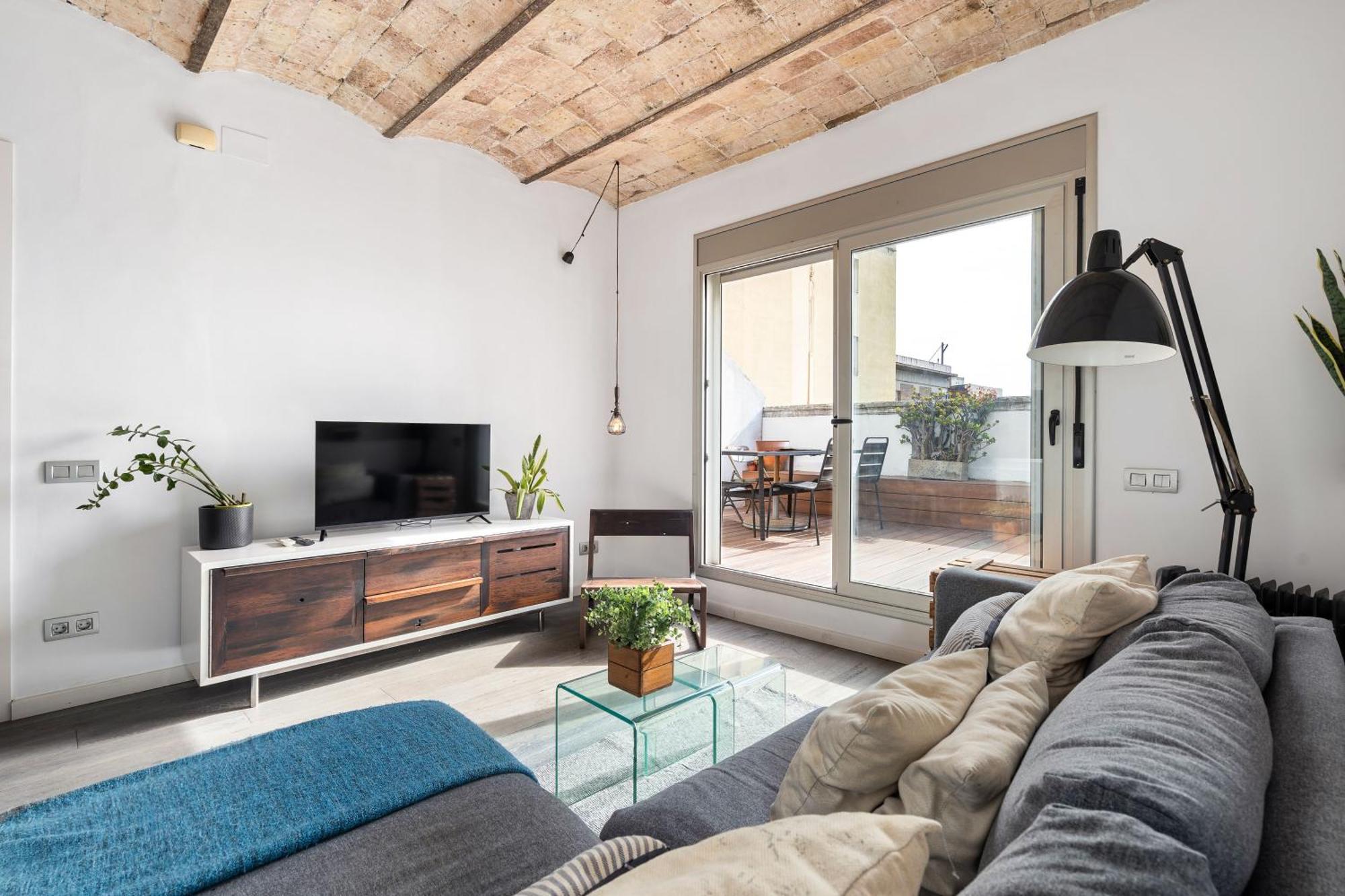 Bliss 1br Haven W Terrace In Gracia Appartamento *